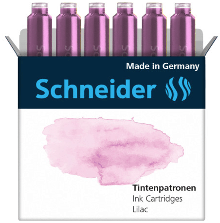 Schneider Ink Cartridges Lilac 166128
