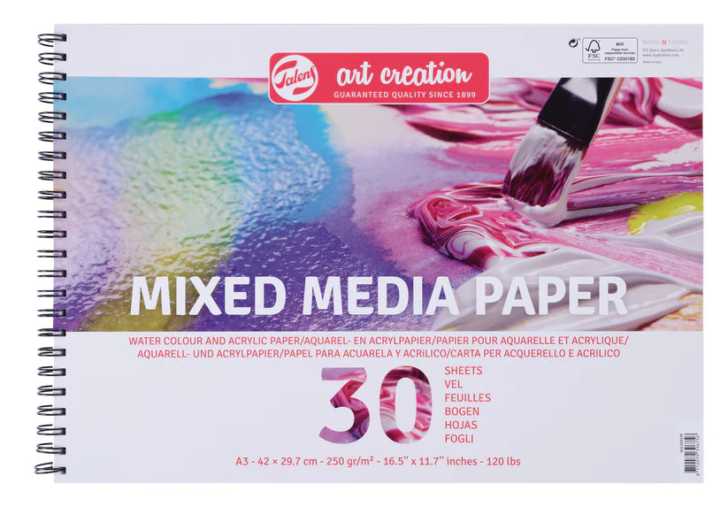 Art Creation Mix Media Paper A3 30pgs