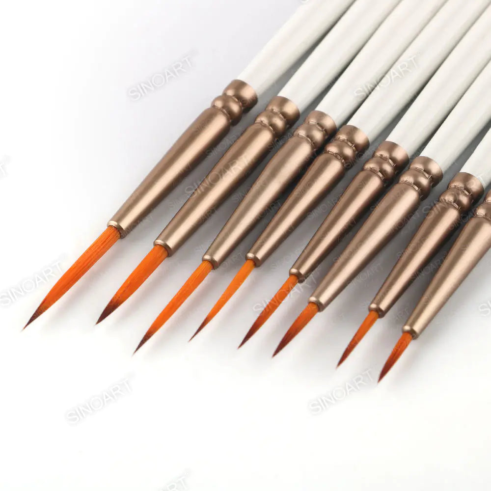 Sinoart Artist Detail Brush Set - Painting and Nail Gel Polish