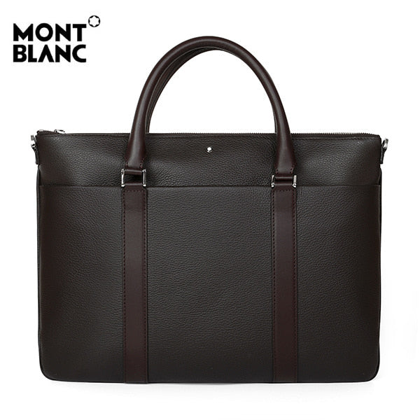 MontBlanc document case flat brown 118732