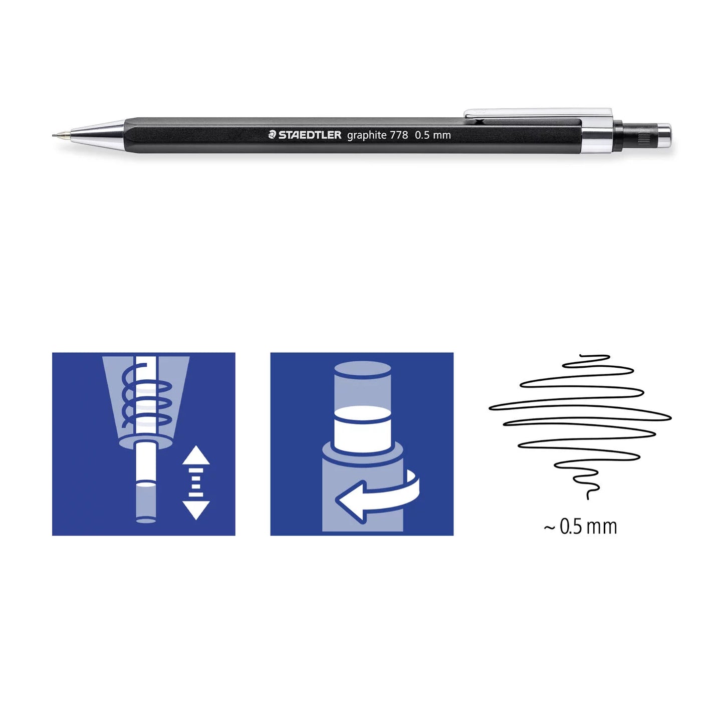 Staedtler Mechanical Pencil 788 C 0.5mm