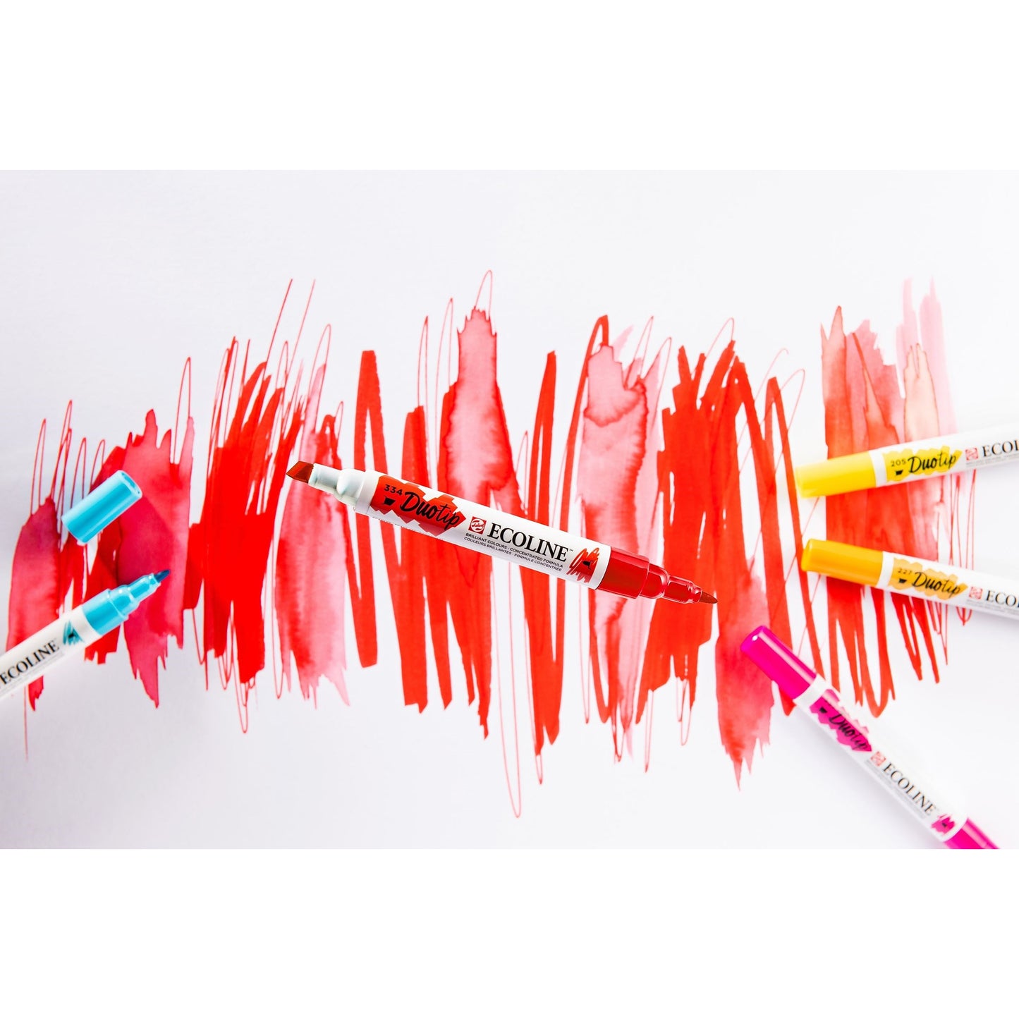 Ecoline Duotip marker set Botanic | 6 colours