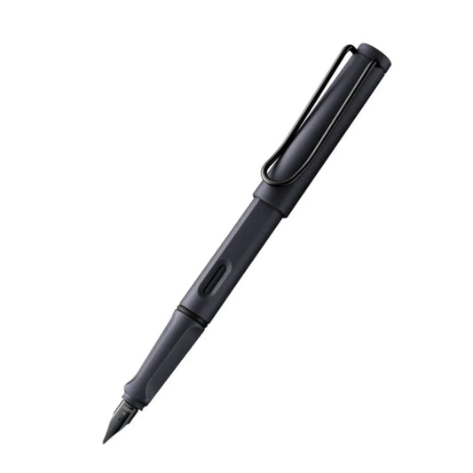 Lamy Fountian Pen 0E2 Safari Steel Black M