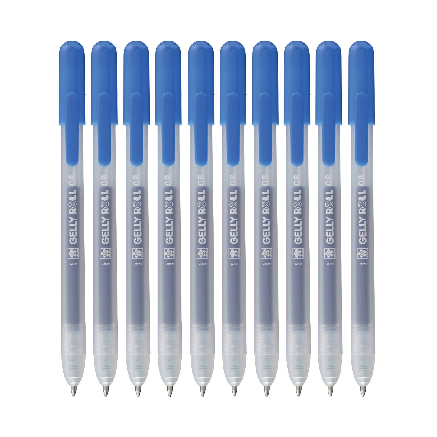 Sakura GellyRoll Classic Gel Pens Blue (9 + 1 for free)