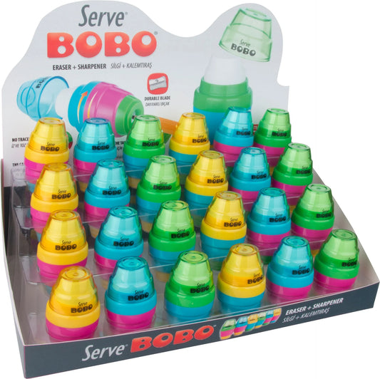 Serve Sharpener/Eraser Bobo