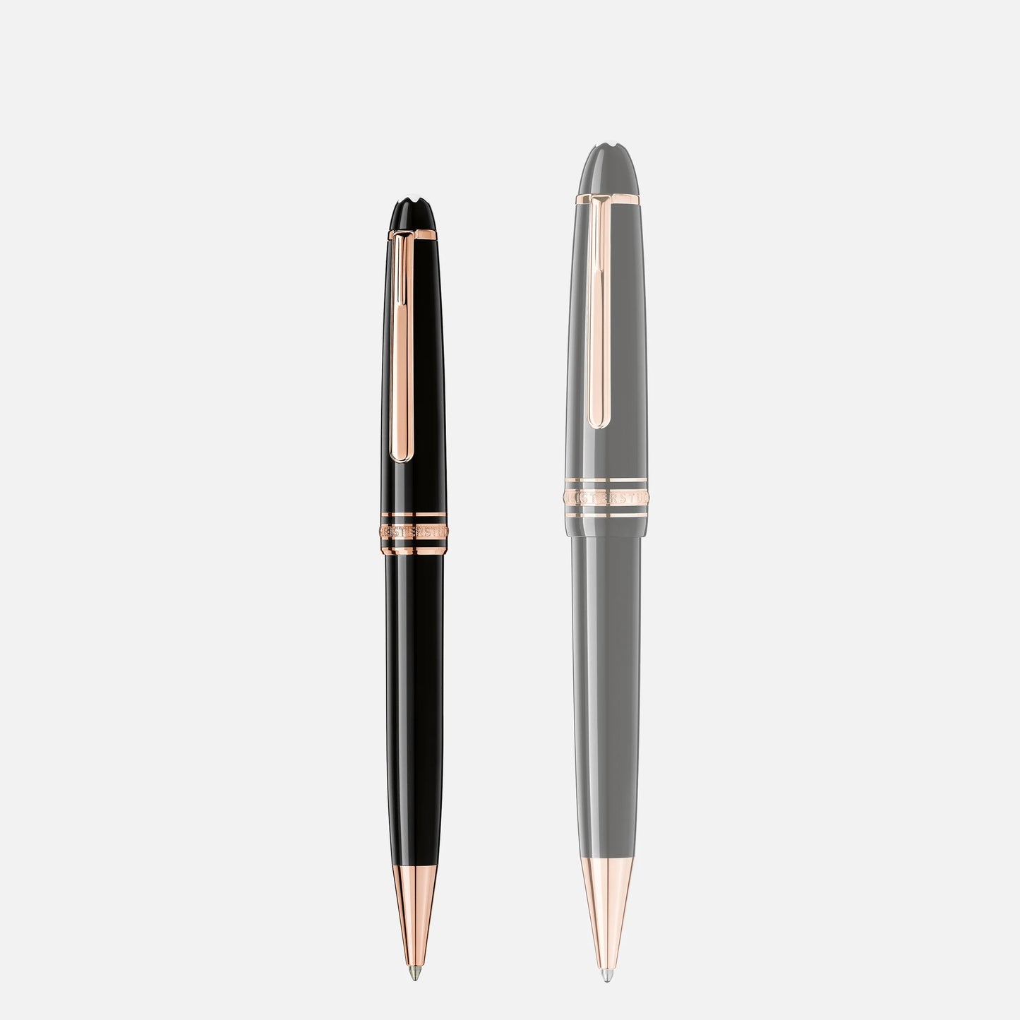 Mont Blanc Meisterstück Rose Gold-Coated Ballpoint Pen 112679