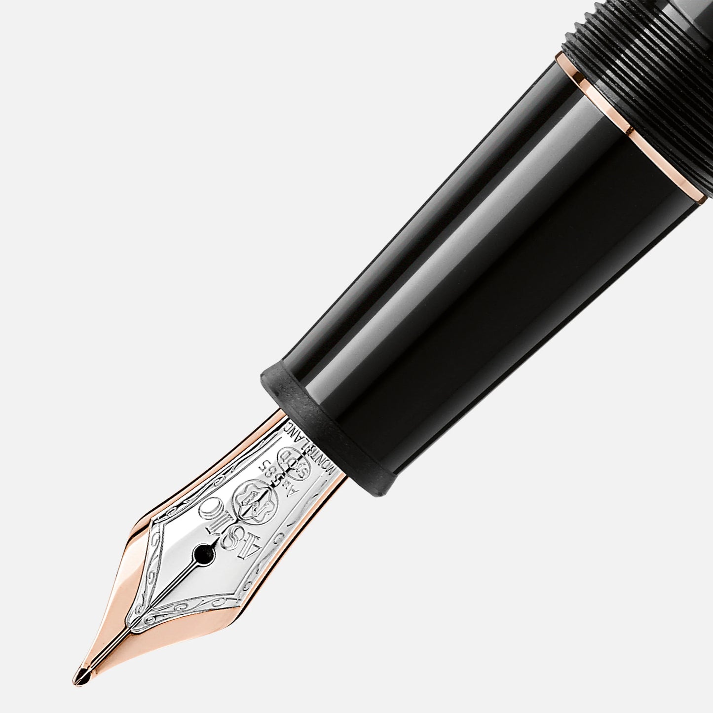 Mont Blanc Meisterstück Rose Gold-Coated Fountain Pen 112675
