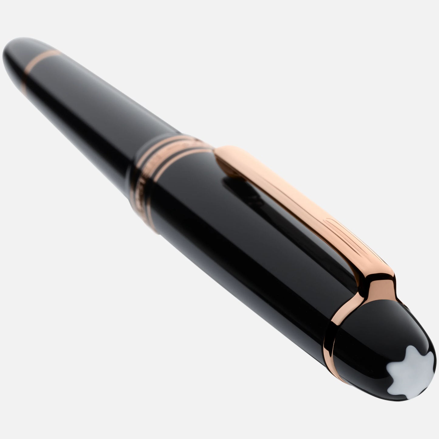 Mont Blanc Meisterstück Rose Gold-Coated Fountain Pen 112675