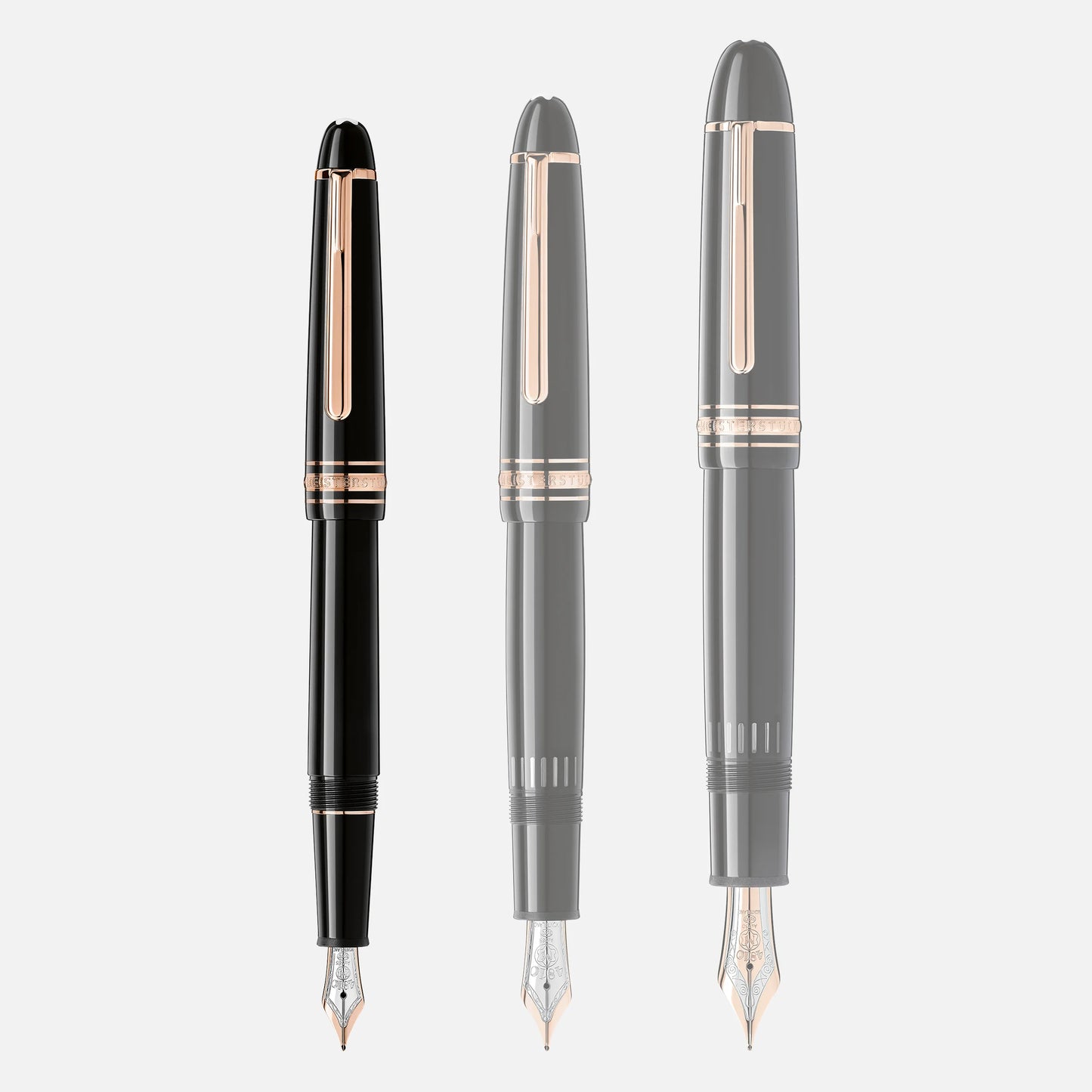 Mont Blanc Meisterstück Rose Gold-Coated Fountain Pen 112675