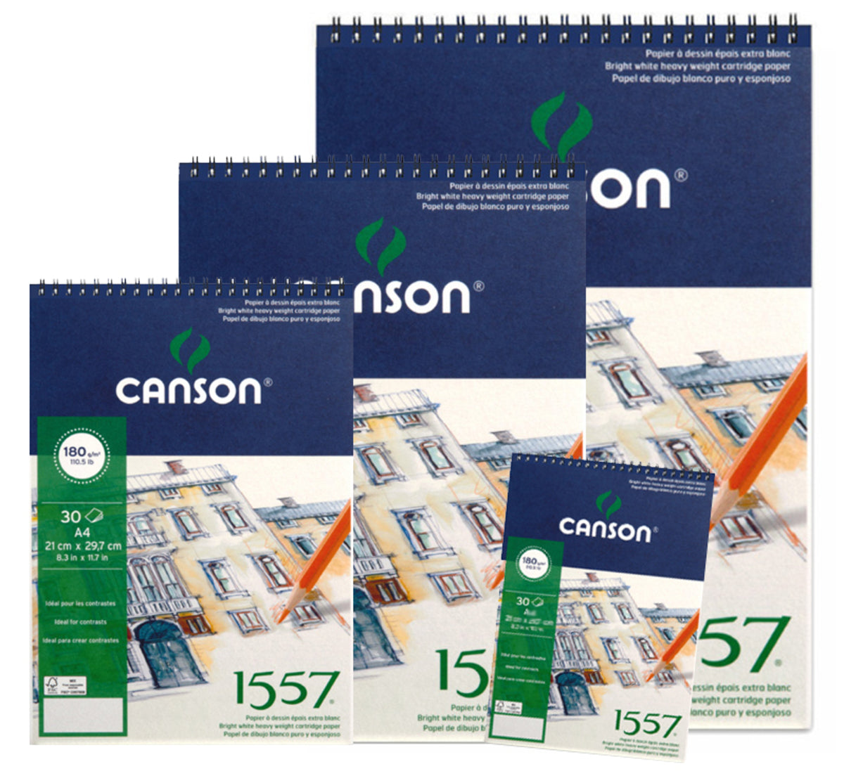 Canson Sketchbook 1557 180gr me spirale