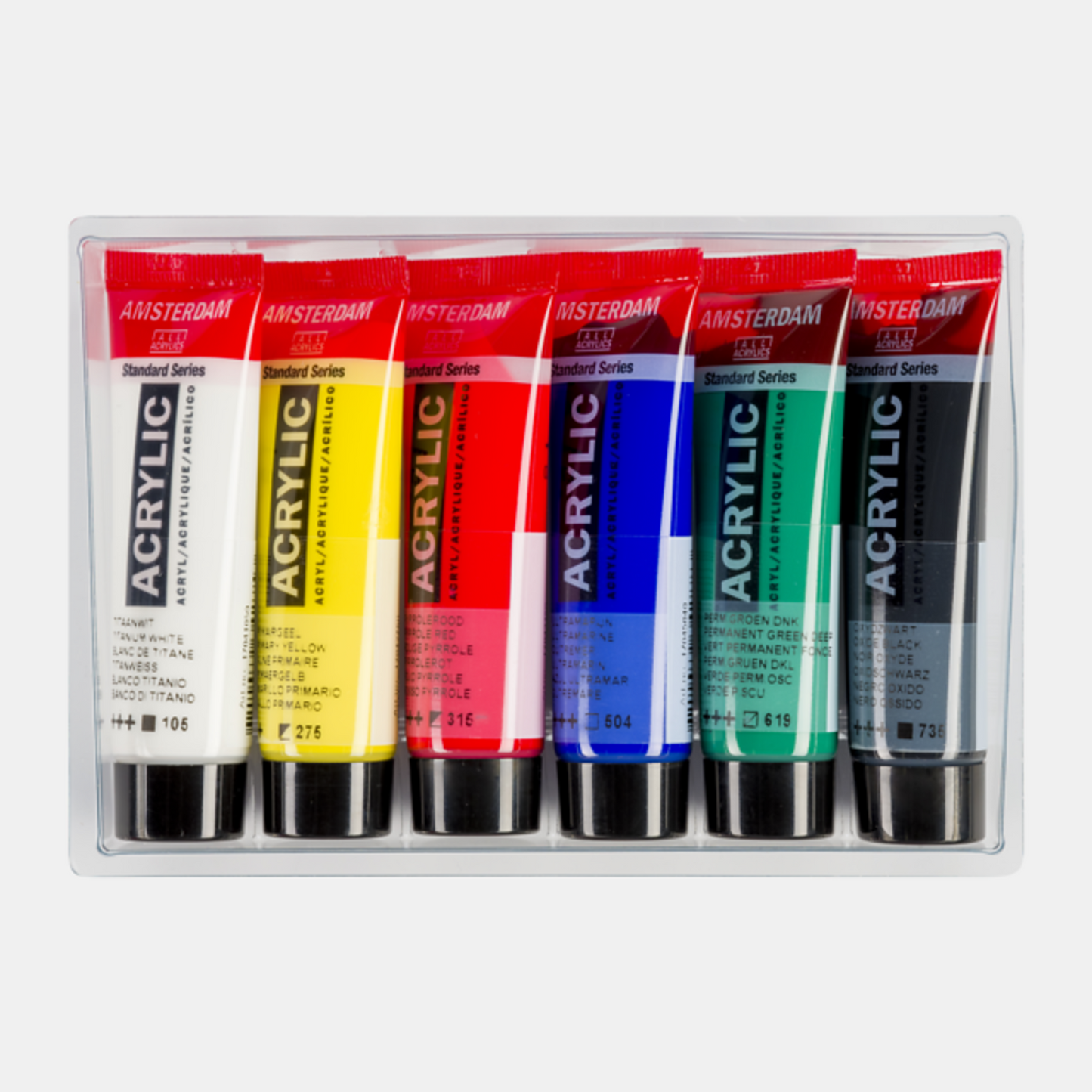 Amsterdam Acrylic Set General Selection 6x20ml