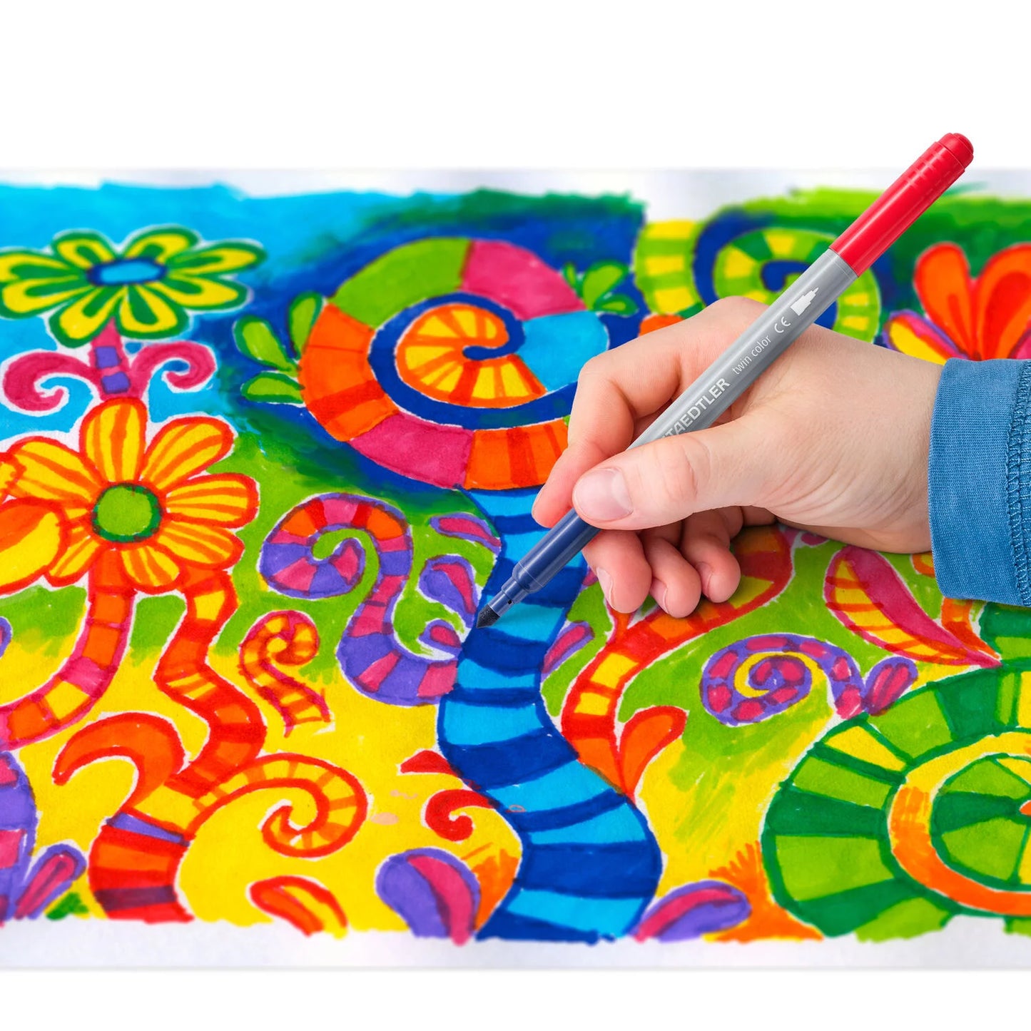 Staedtler Double-ended twin colour pen