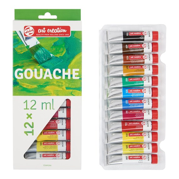 Art Creation Gouache Set 12x12ml 9021612M