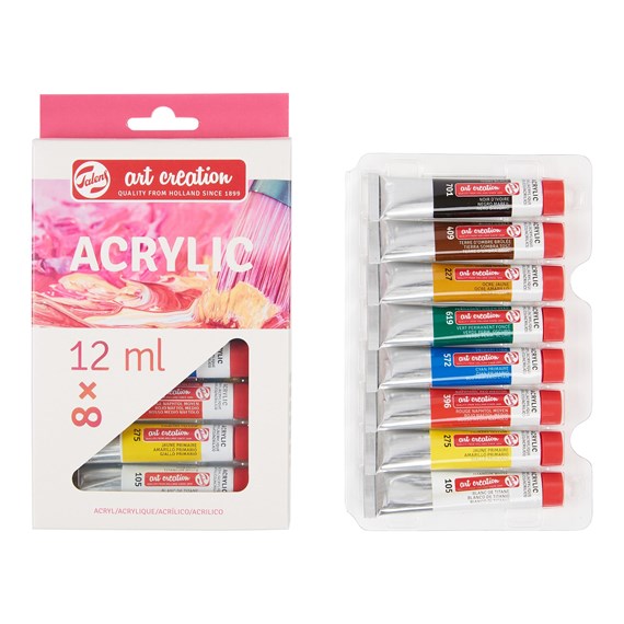 Art Creation Acrylic Colour Set 8x12ml 9021708M