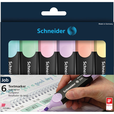 Schneider Highlighter Pastel 1/6