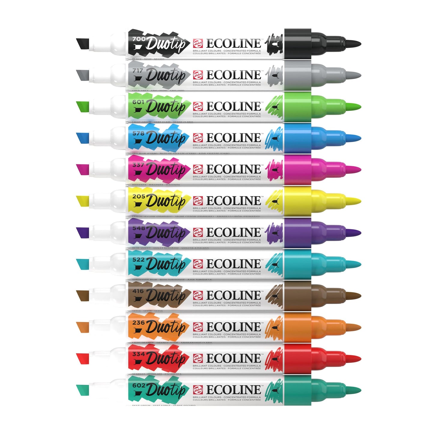 Ecoline Duotip marker set Basic | 12 colours 11609800