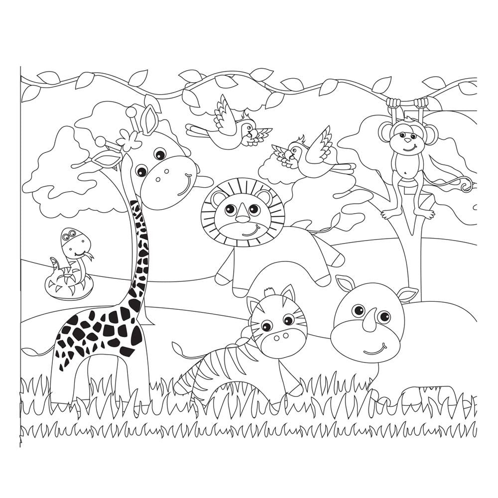 Luna puzzle animals 24pcs 621588