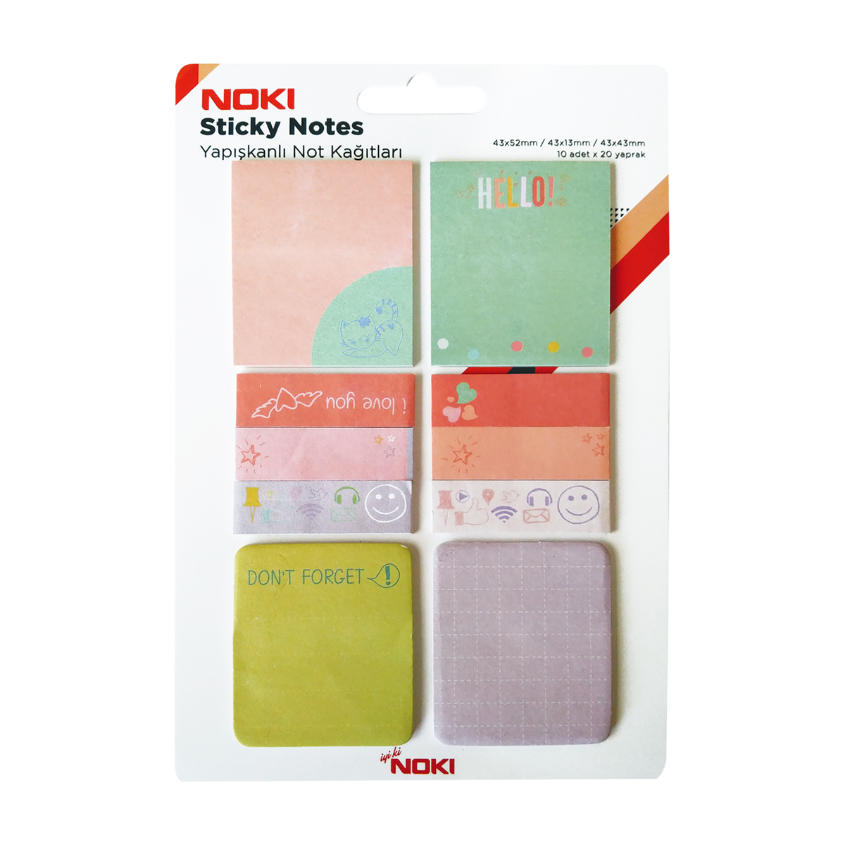 Noki Sticky Notes 12900