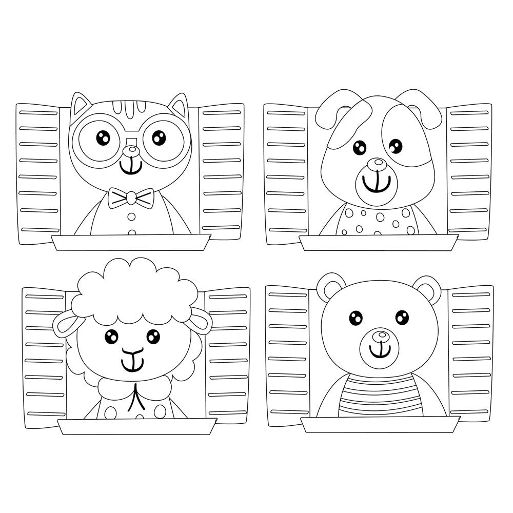 Luna puzzle animals 24pcs 621588