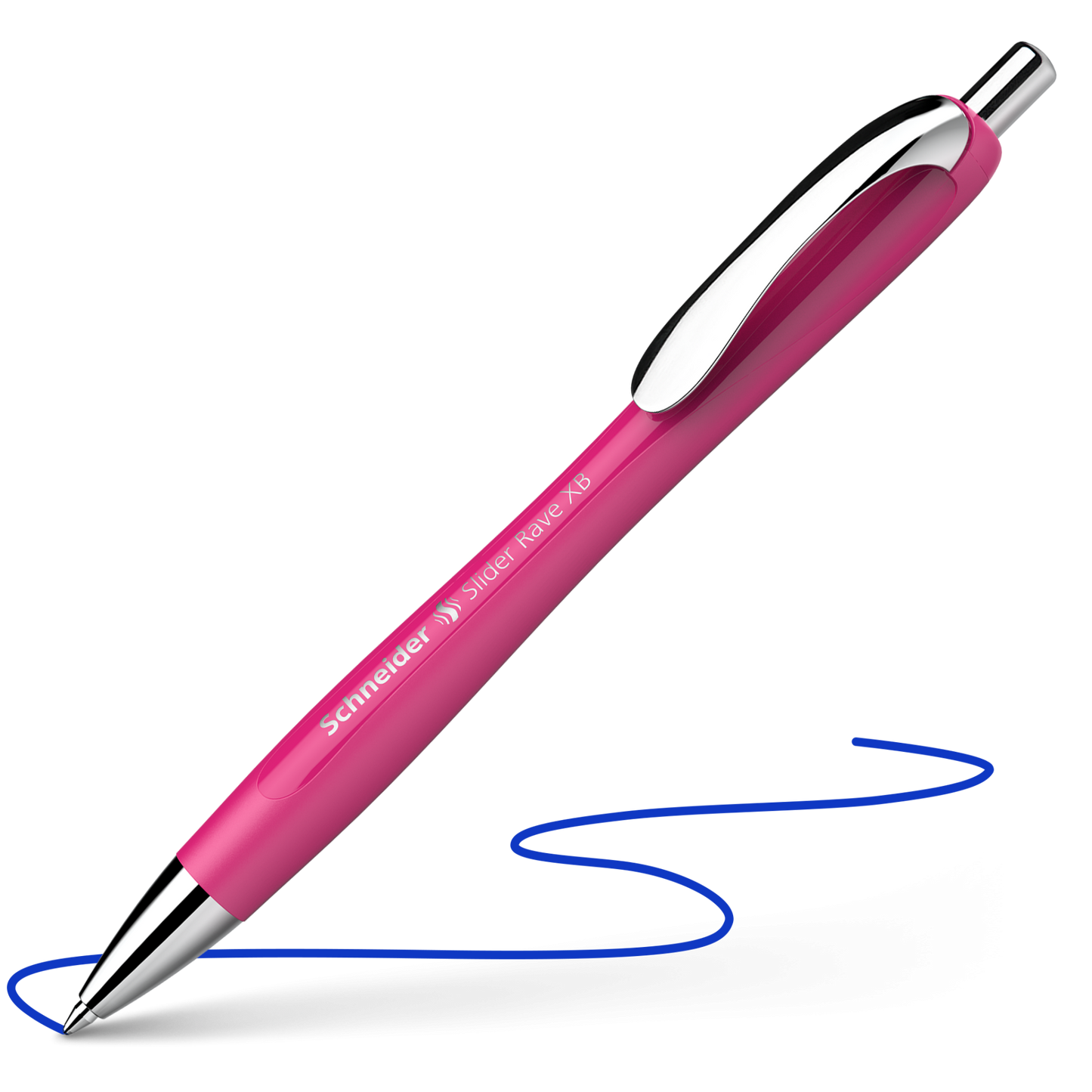 Schneider Ballpoint Pen Slider Rave Power Pink
