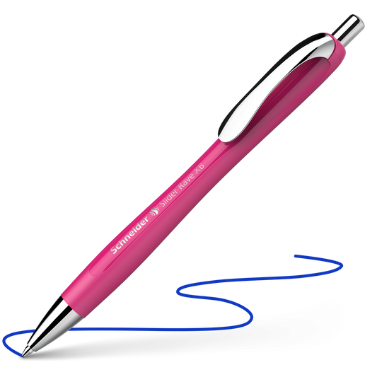 Schneider Ballpoint Pen Slider Rave Power Pink