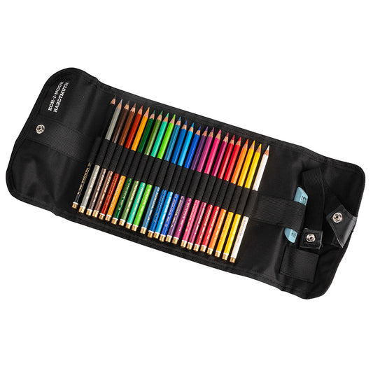 Koh-i-noor Coloured Pencils In Roll 24pcs