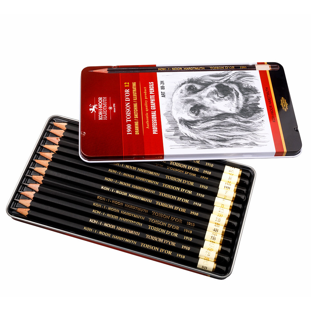 Koh-i-noor Set of graphite pencils 1/12