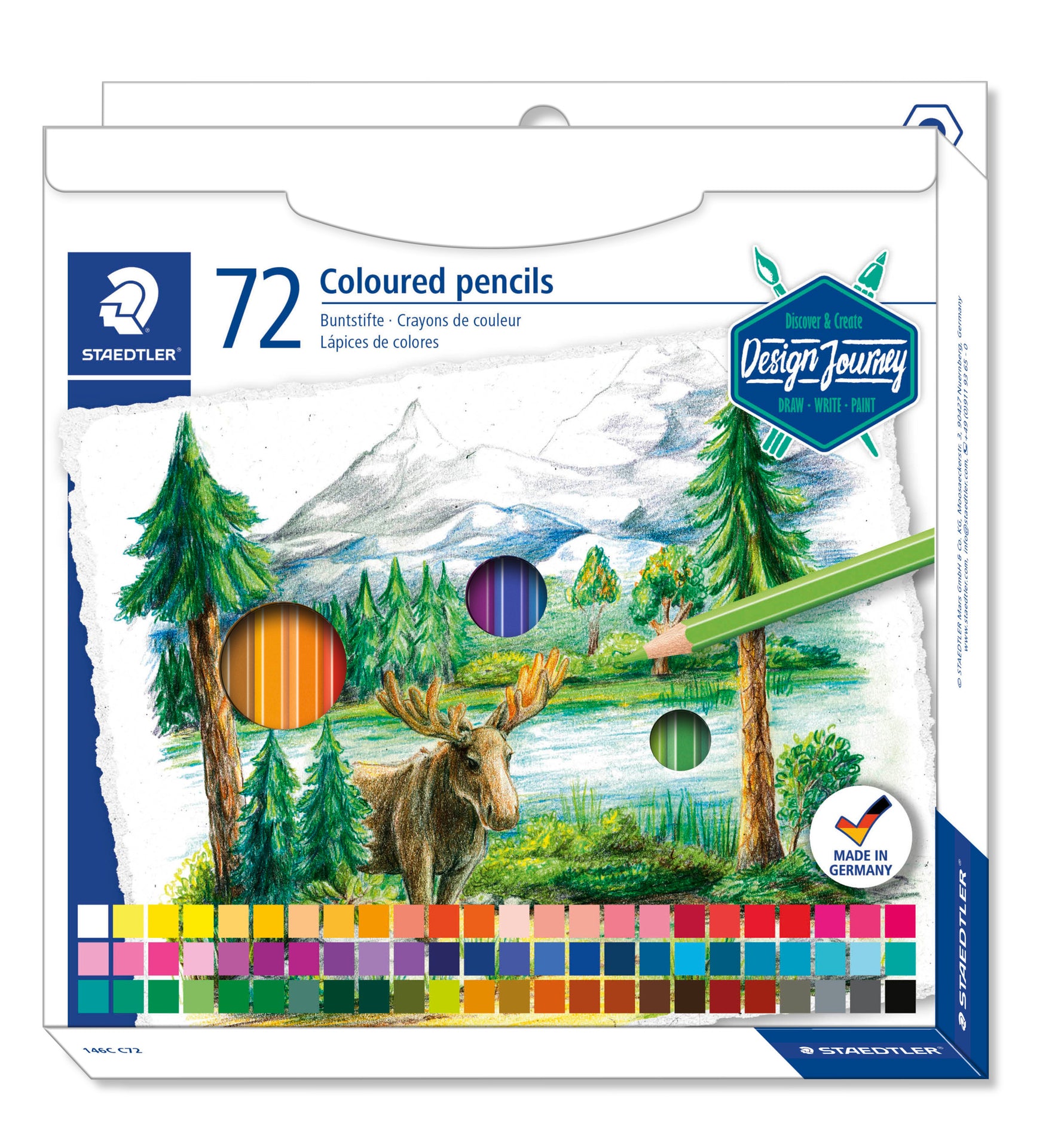 Staedtler Coloured pencil 72pcs 146C C72