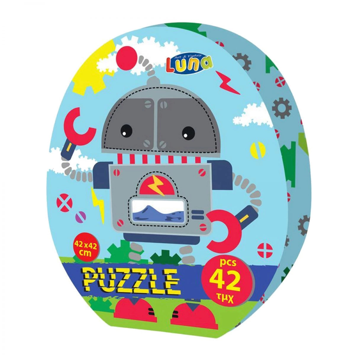 Luna Puzzle 42pcs Robot 621741