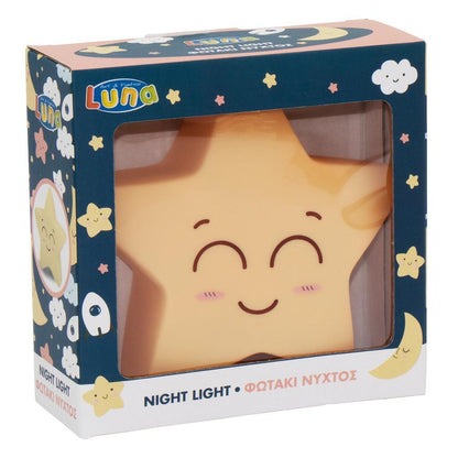 Luna night light star 621779