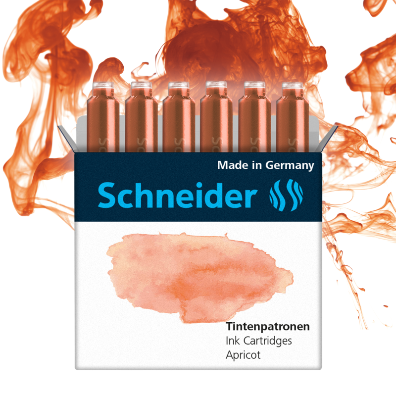 Schneider Ink Cartridges Apricot 166116
