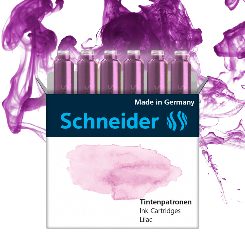 Schneider Ink Cartridges Lilac 166128