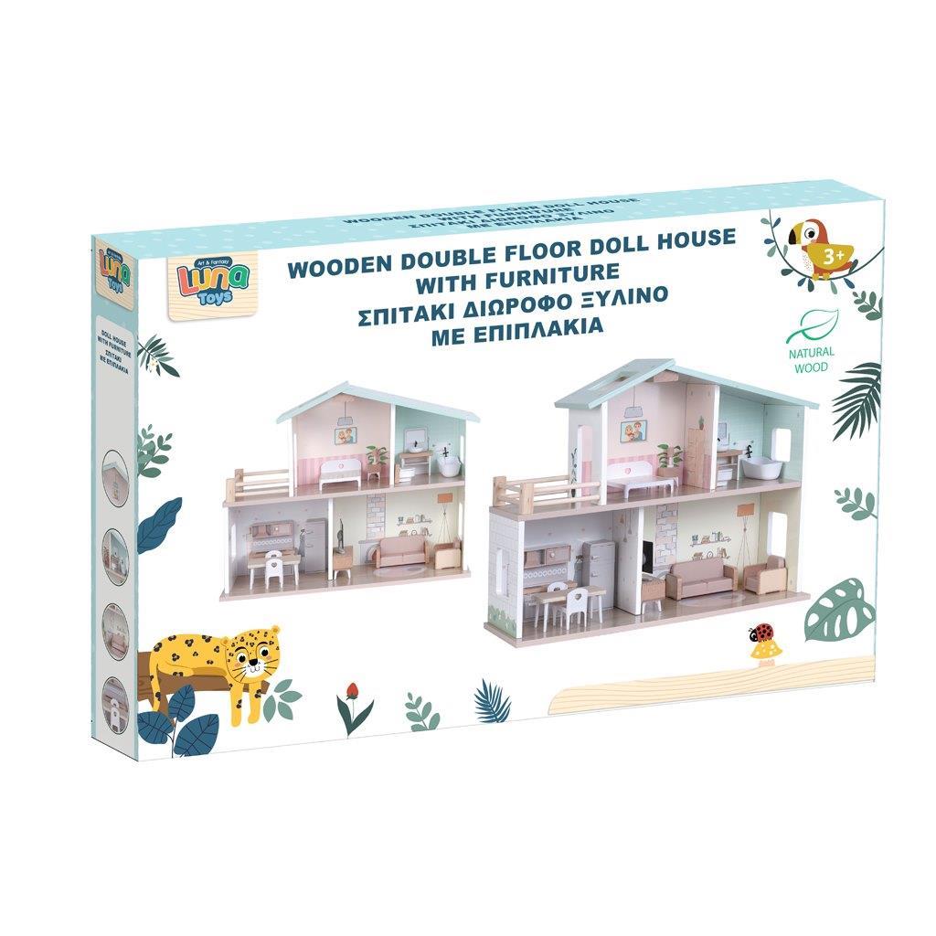 Luna Wooden Dollhouse 623053