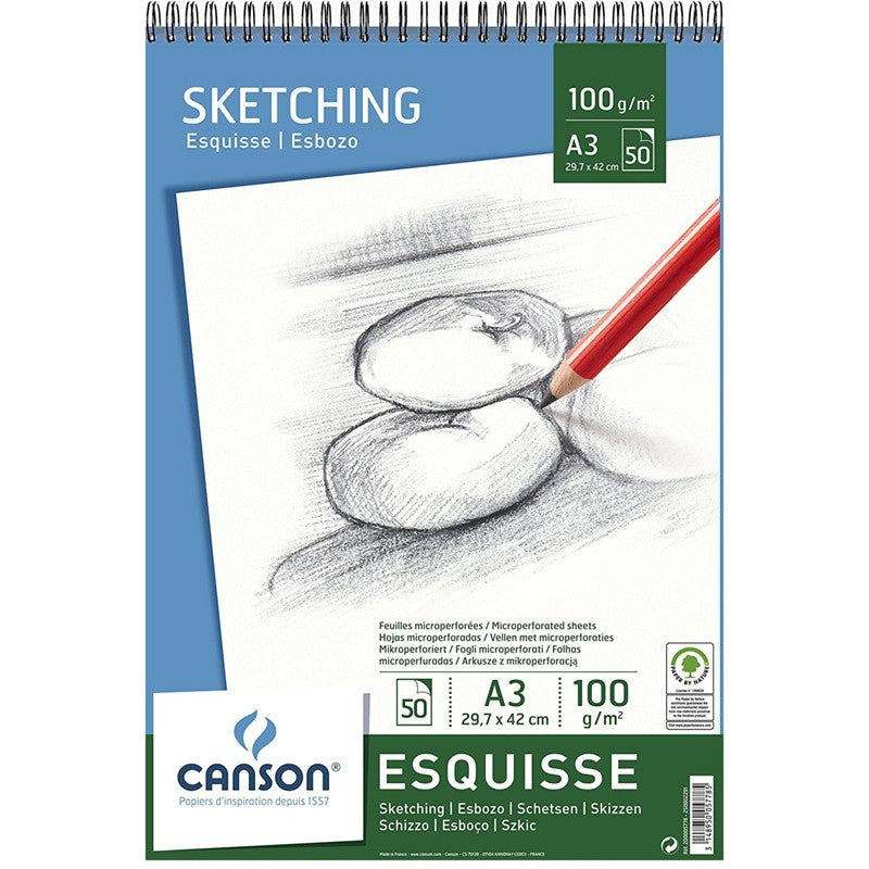 Canson Esquisse Sketching A3 100gr