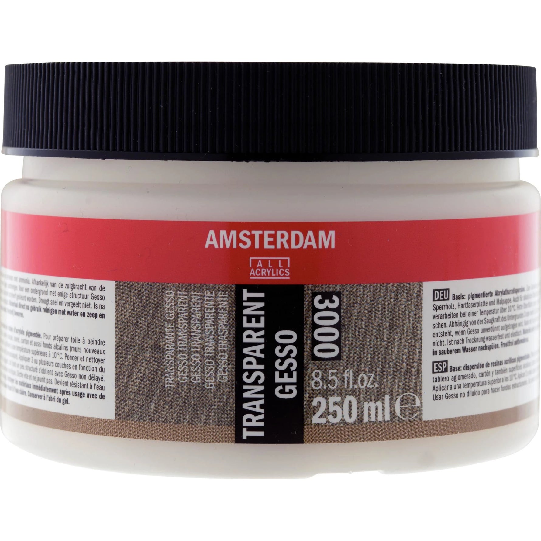 Amsterdam Transparent Gesso 500ml