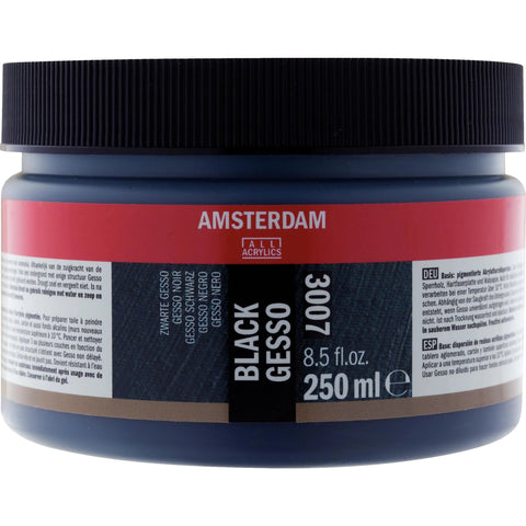Amsterdam Black gesso 250 ml