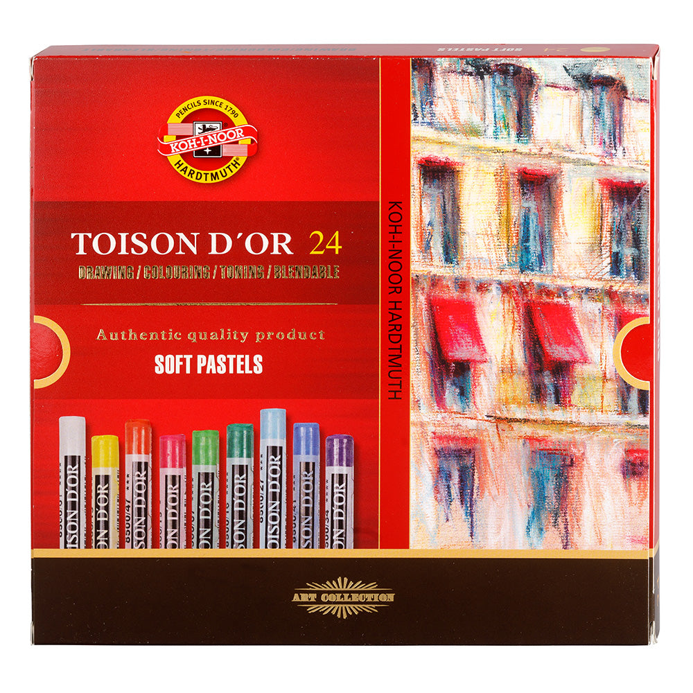 Koh-i-noor Soft Pastels 24 - 8514