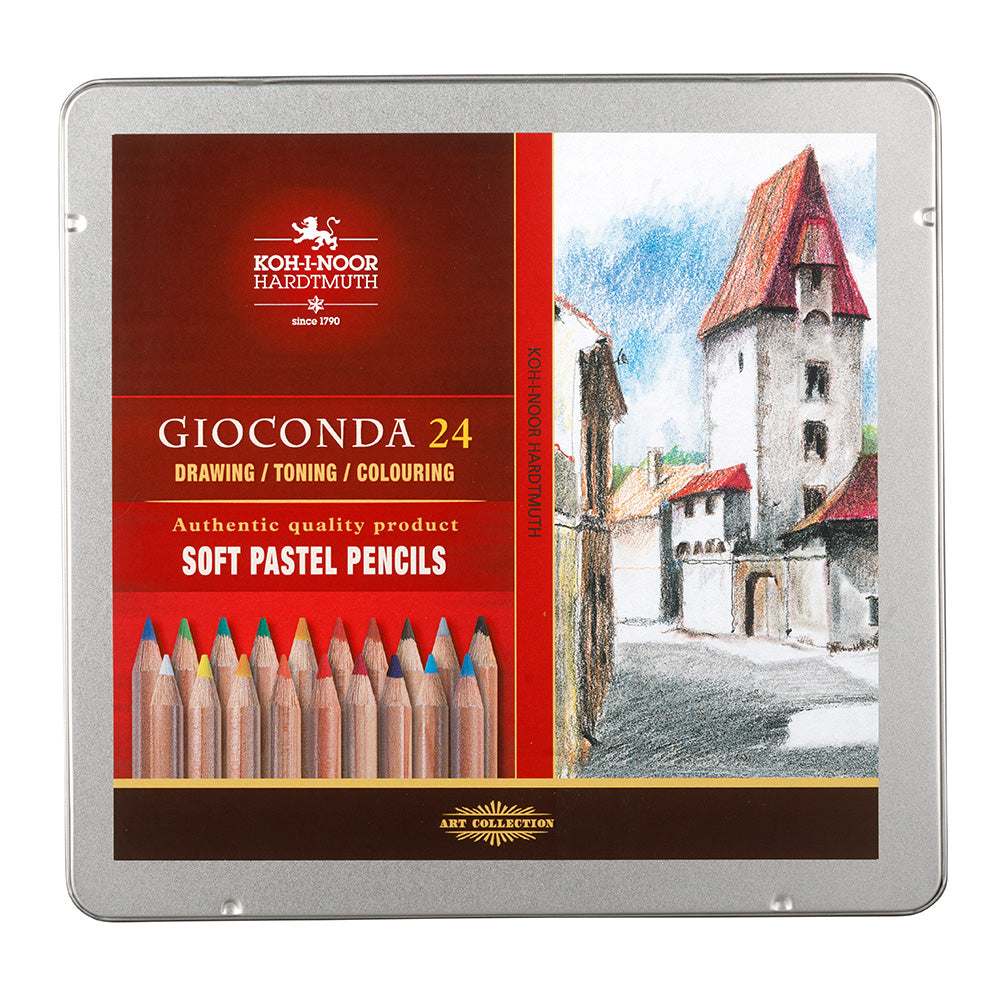Koh-i-noor Soft Pastel Pencil Set 1/24