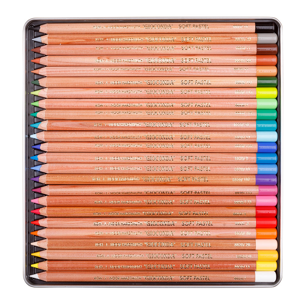 Koh-i-noor Soft Pastel Pencil Set 1/24