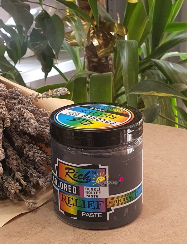 Rich Relief Paste 350gr Antrasit