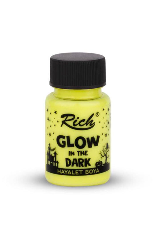 Rich glow in the dark 50cc yellow