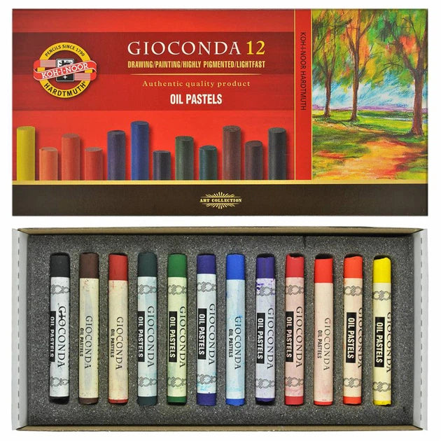 Koh-i-noor Oil Pastel Set 12pcs