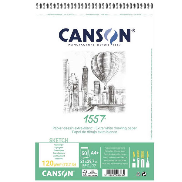 Canson Sketchbook 1557 120gr me spirale