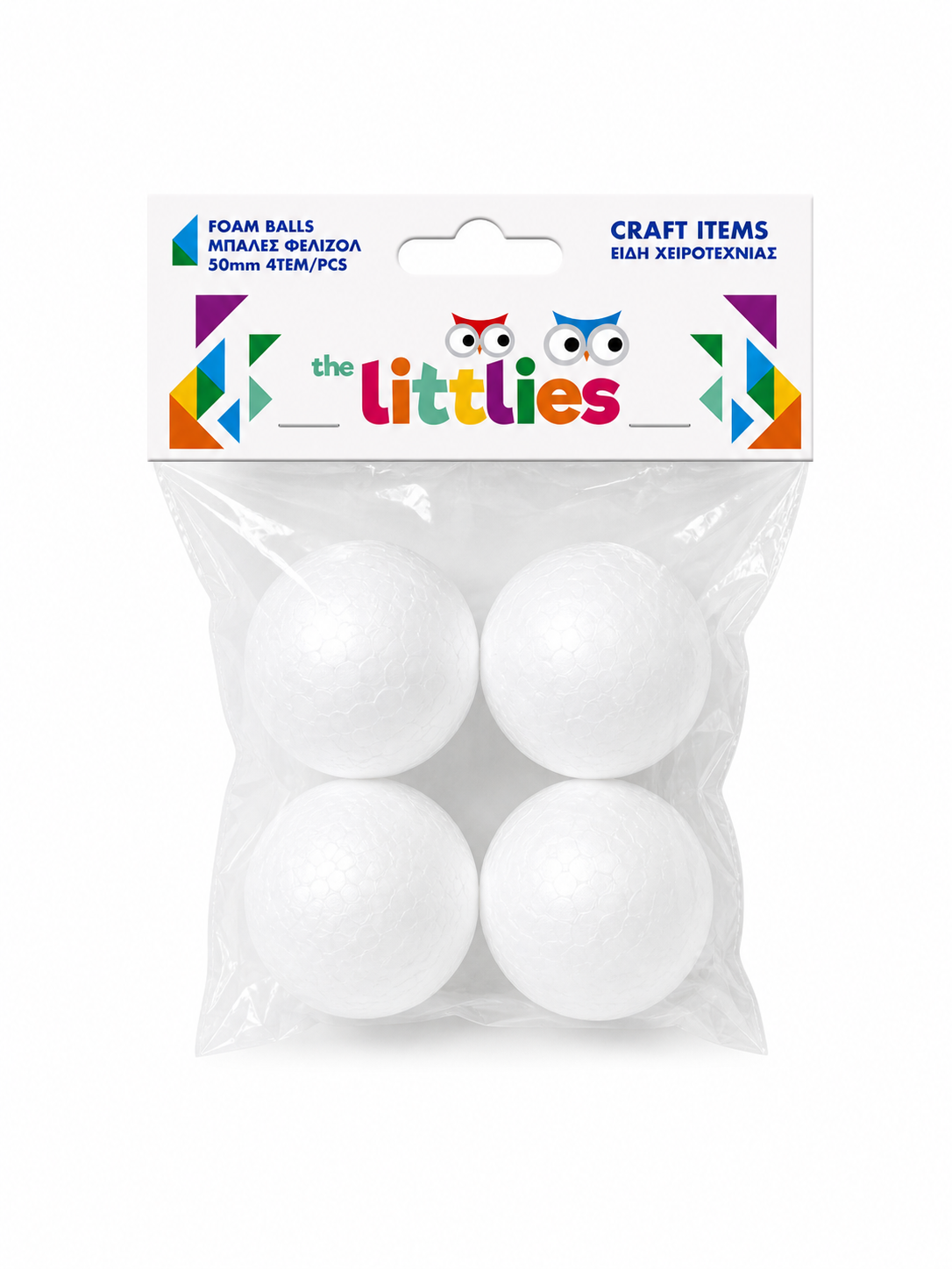 The Littlies Topa Te Stiroporit 60mm 4pcs