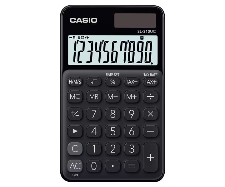 Casio Calculator SL-310UC-BK