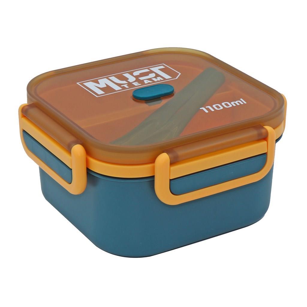 Must Lunch Box 1100ML Yellow/Blue