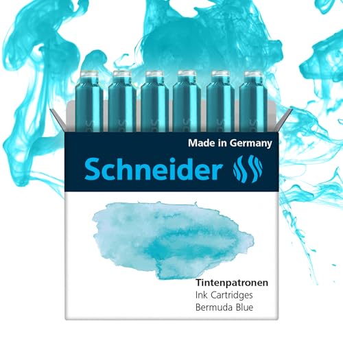 Schneider Ink Cartridges Bermuda Blue 166134