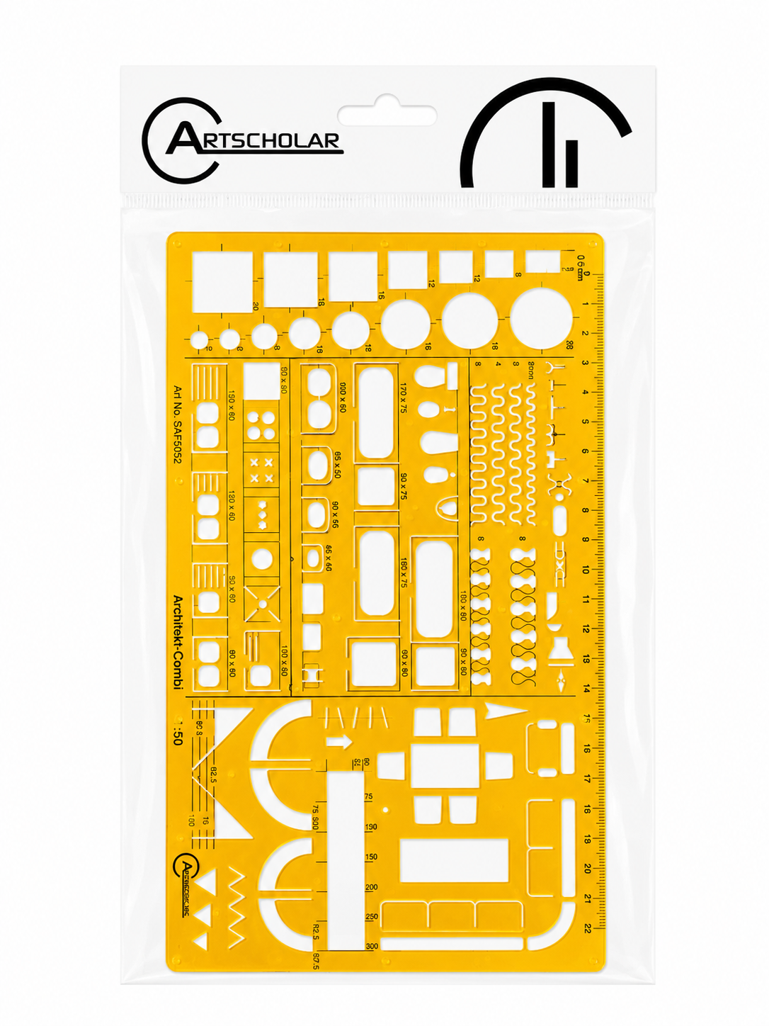 Artscholar Architect Combination Template 1:50