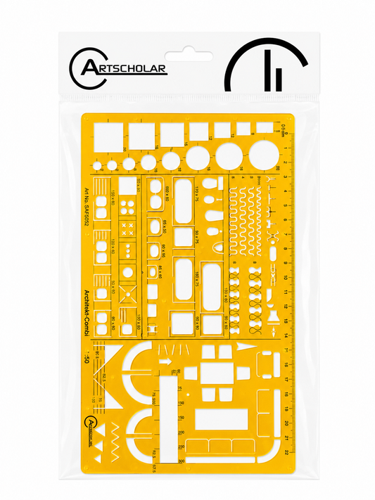 Artscholar Architect Combination Template 1:50