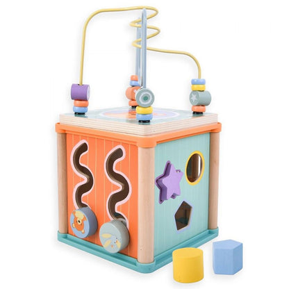 Luna Wooden Cube 622869